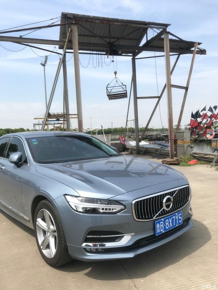 寻找岛城最美贻贝蓝我的爱车沃尔沃s90