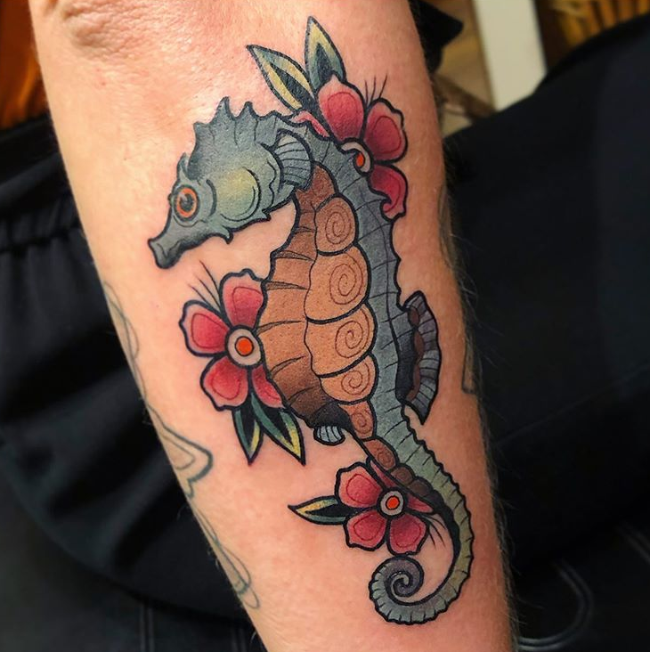 海马纹身丨它们是熟练的生存主义者