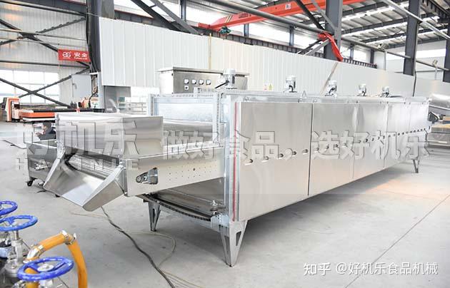 五香花生米中烘烤设备的描述