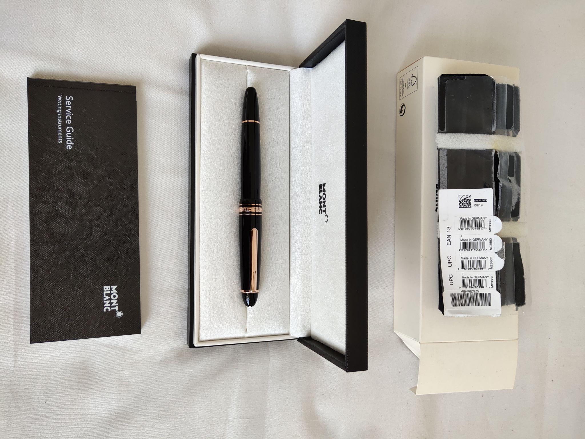 新买的万宝龙146钢笔方寸小屋购入