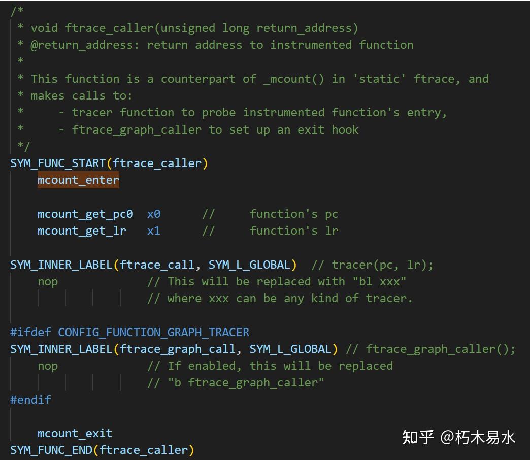 3、kernel trace相关-动态ftrace的基本原理 - 知乎