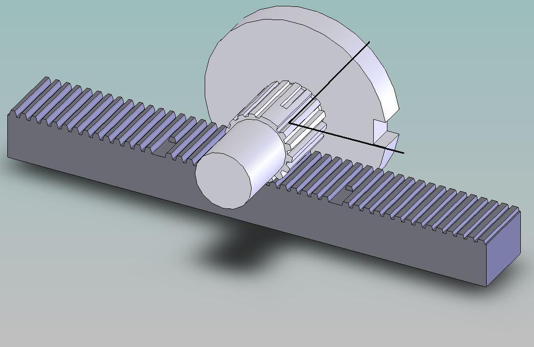 因为有传动所以用搓齿