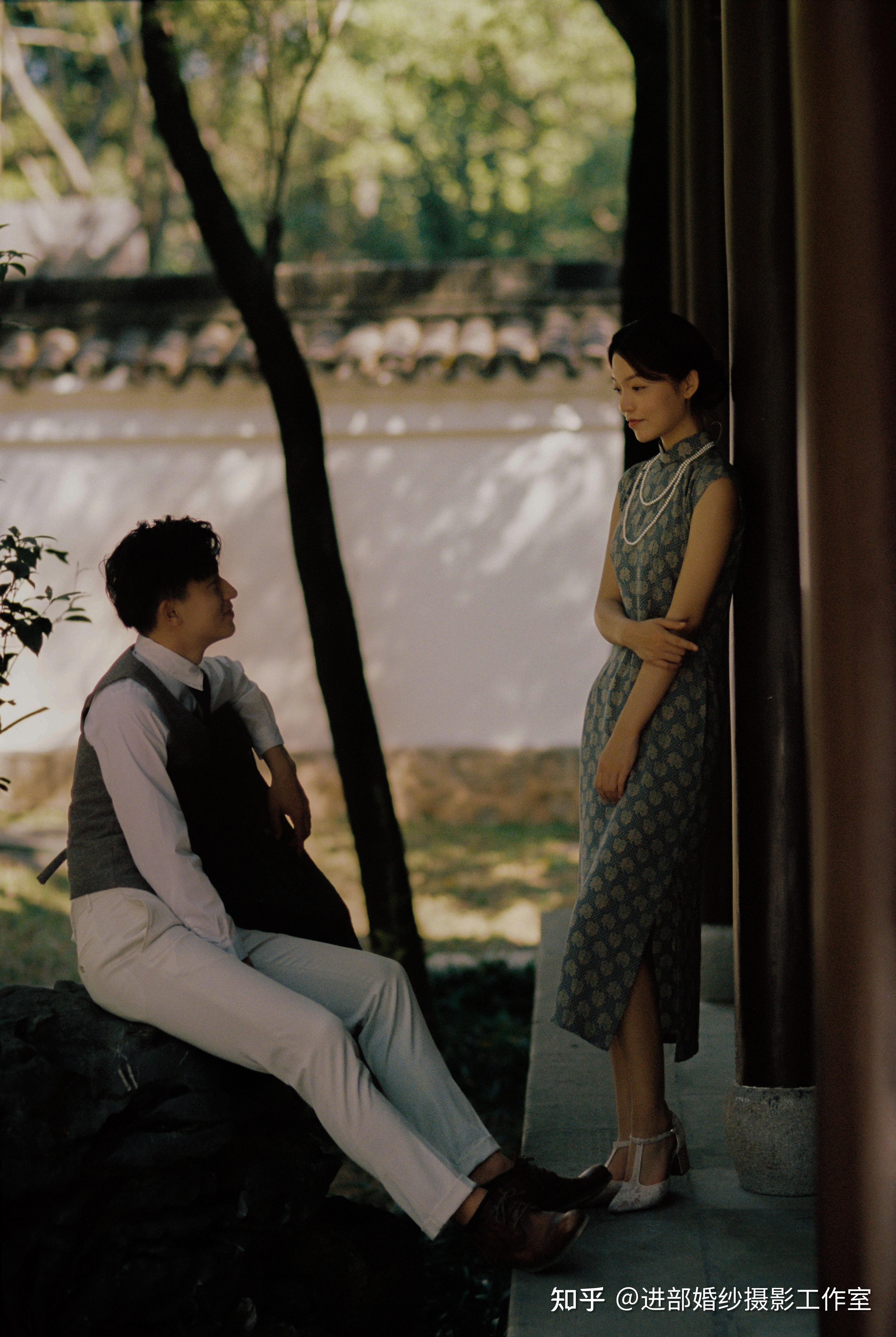 中式婚纱照风格一一民国风婚纱照