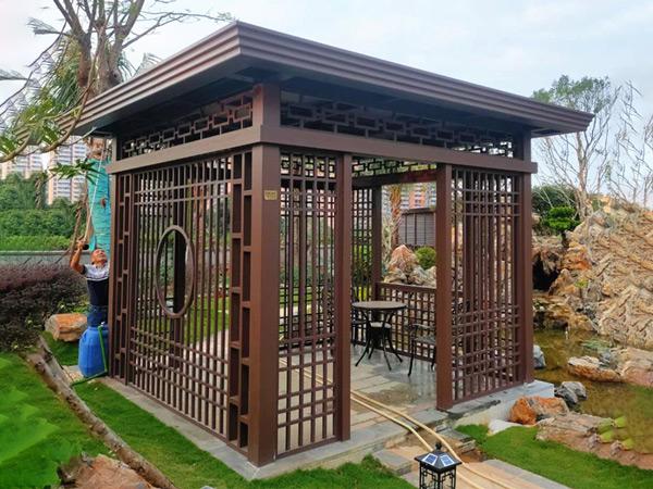 铝合金凉亭让你的生活变得简约而精致