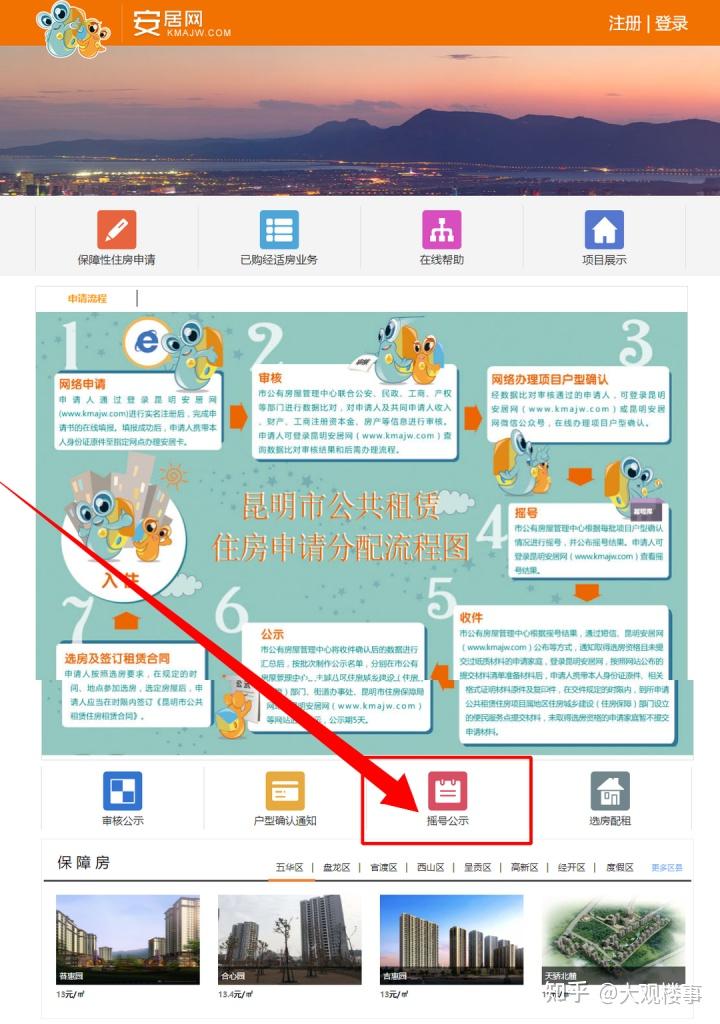 3360套,昆明公租房摇号结果已出炉!