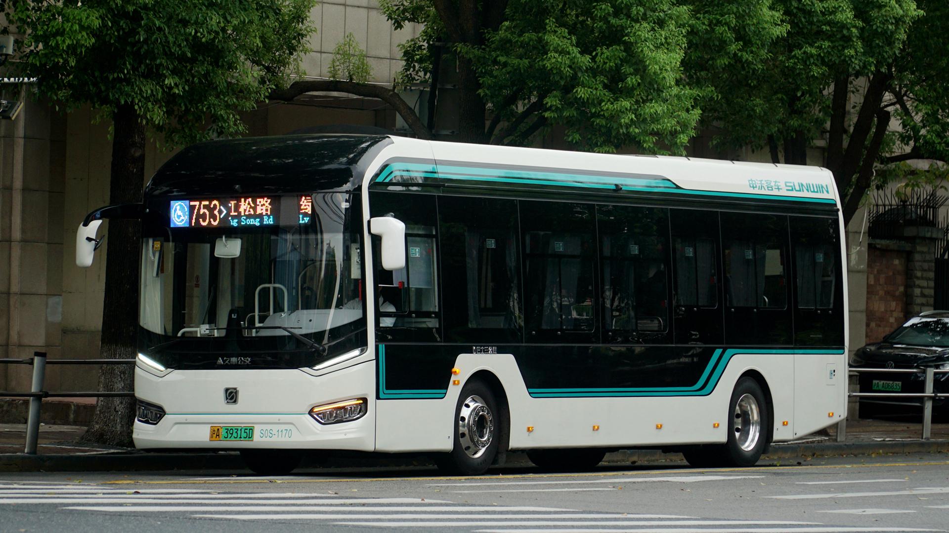 上海公交车 新车图片