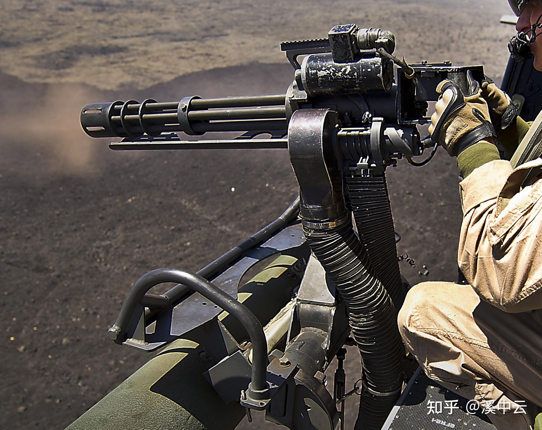 详解美军m134 minigun喷魔龙转轮机枪