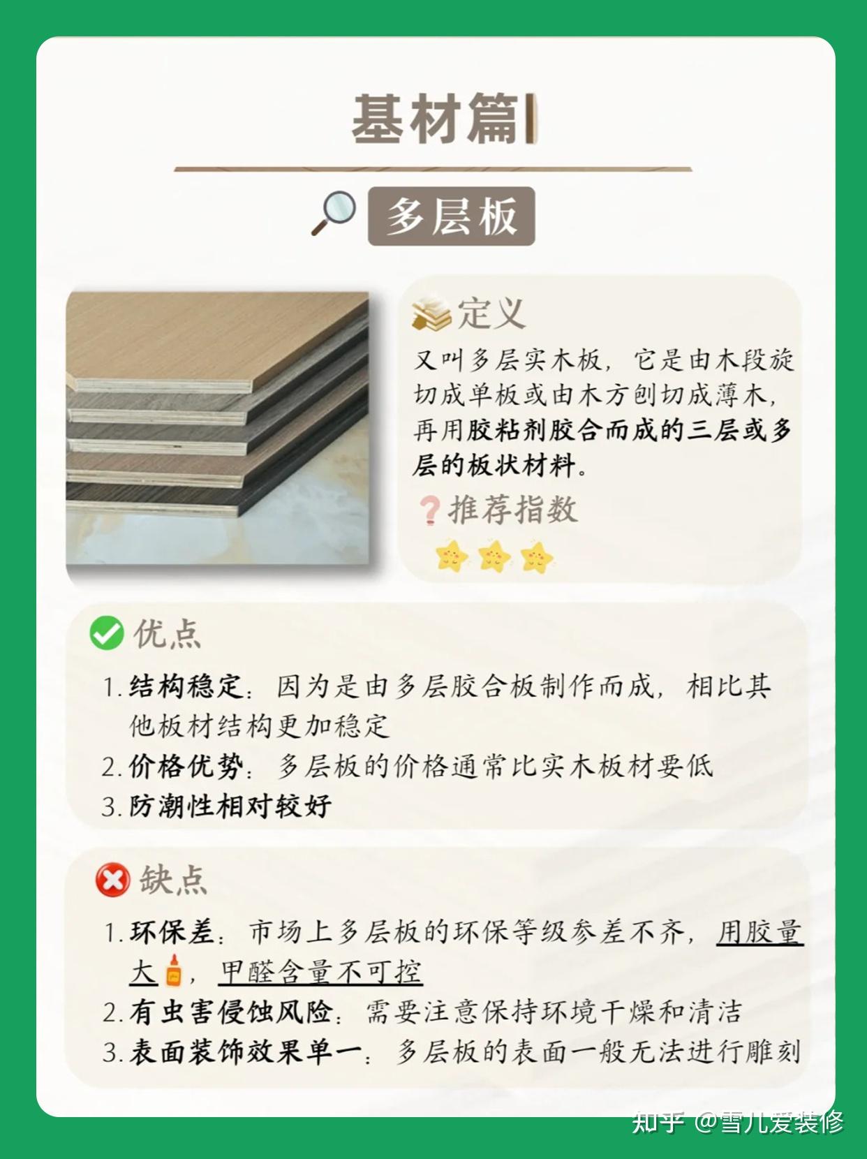 装修必看小知识---什么是多层板? - 知乎