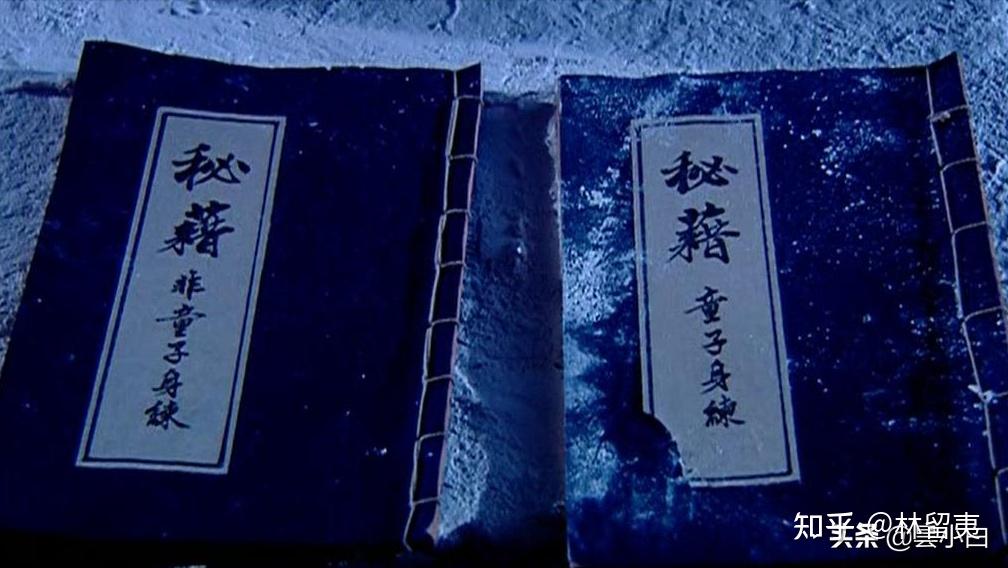 只见洞内有一白发老者端坐其中,座前有两本秘籍,一为金刚不坏神功