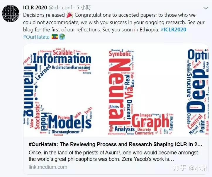 (转载)ICLR2020放榜 687篇入选34篇得满分！ 且看OpenReview数据图文详解 - 知乎