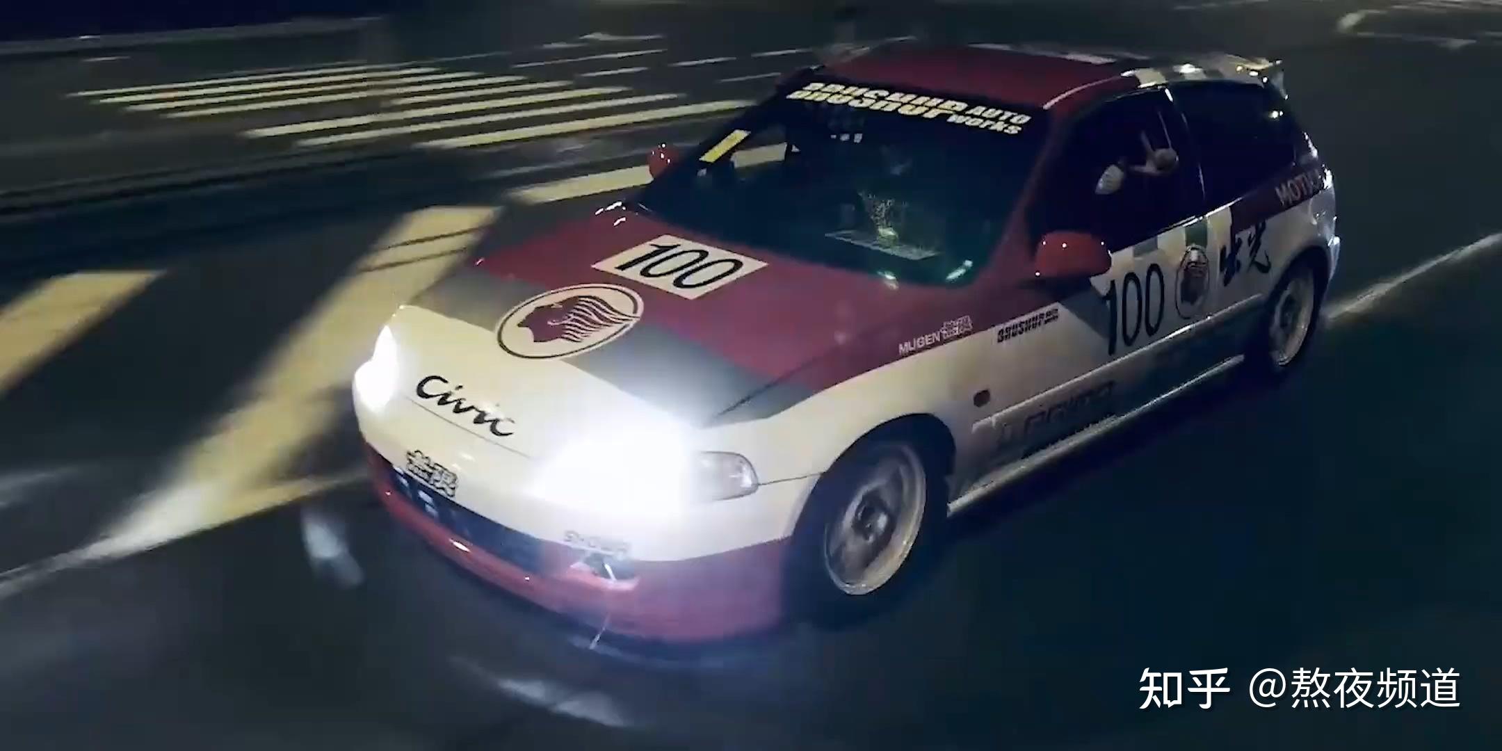 爆着vtec快速地穿梭在高速公路上,这帮危险的飞车党就是环状族(kanjo