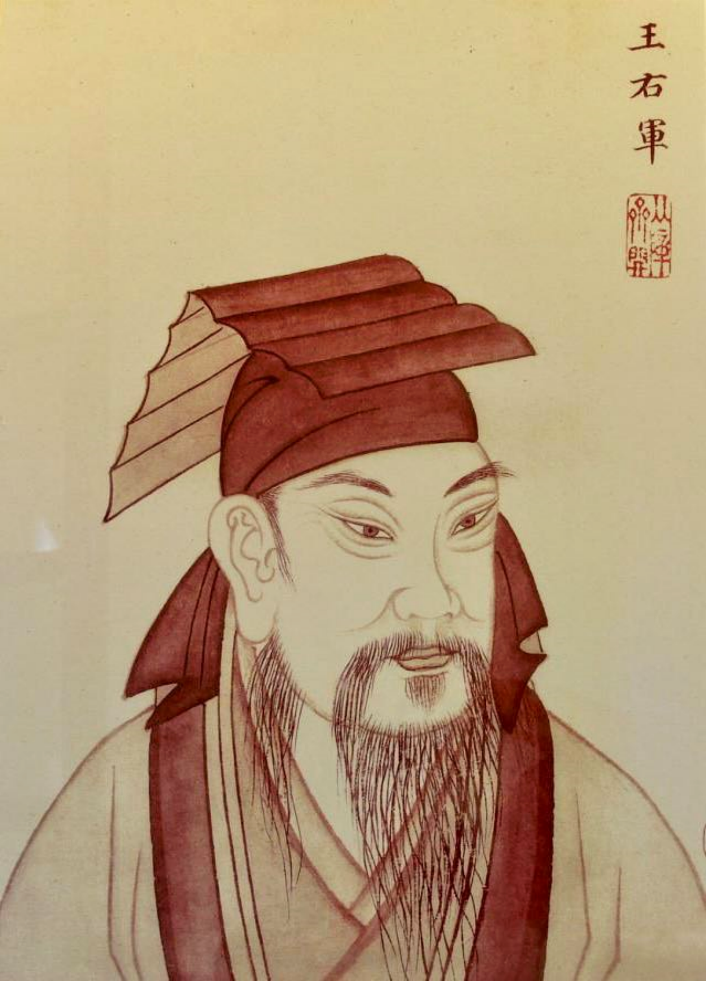 王羲之绘像