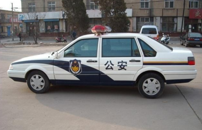 中国老警车图片