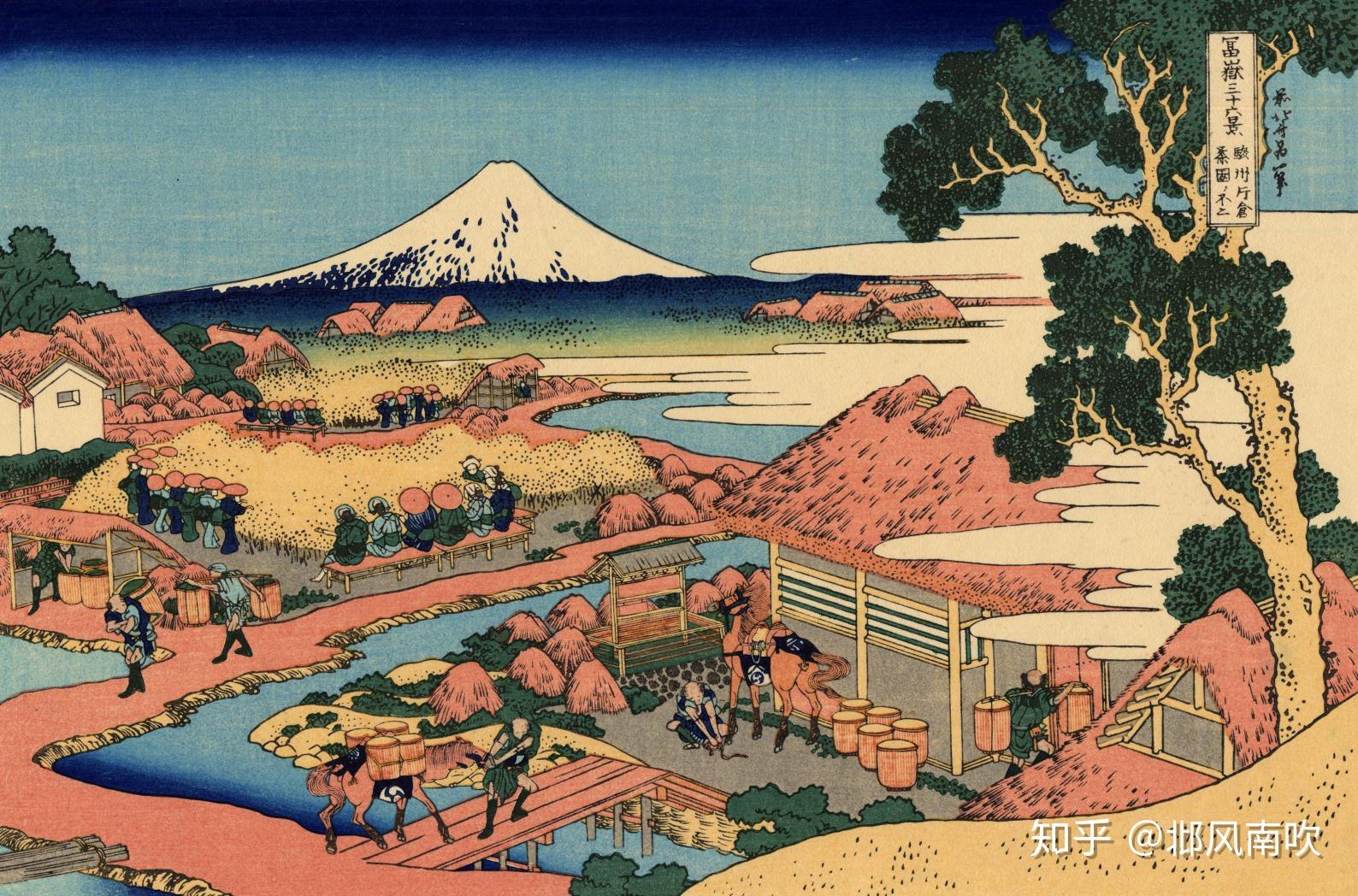 江户时代画作-浮世绘 - 知乎