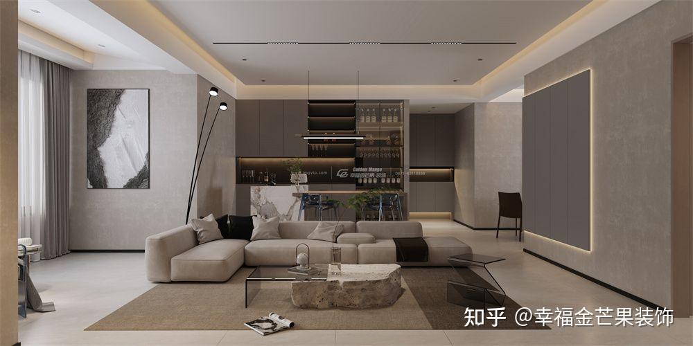 【幸福金芒果】昆明龙湖天璞装修分享|这样的现代风你打几分? - 知乎