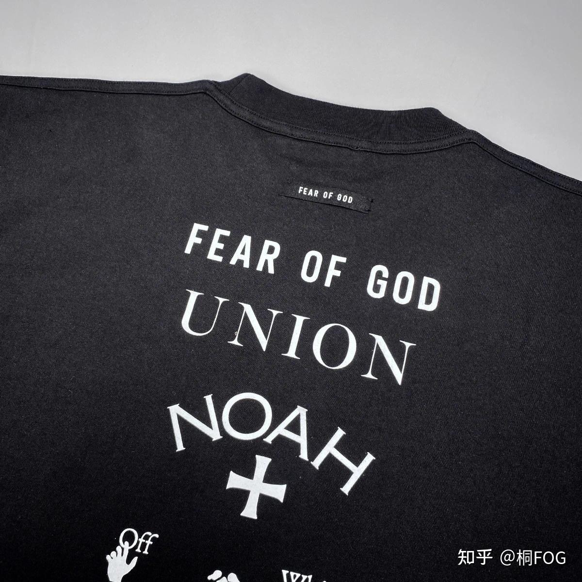 自主fearofgod九方联名gf反光短袖做工细节解析