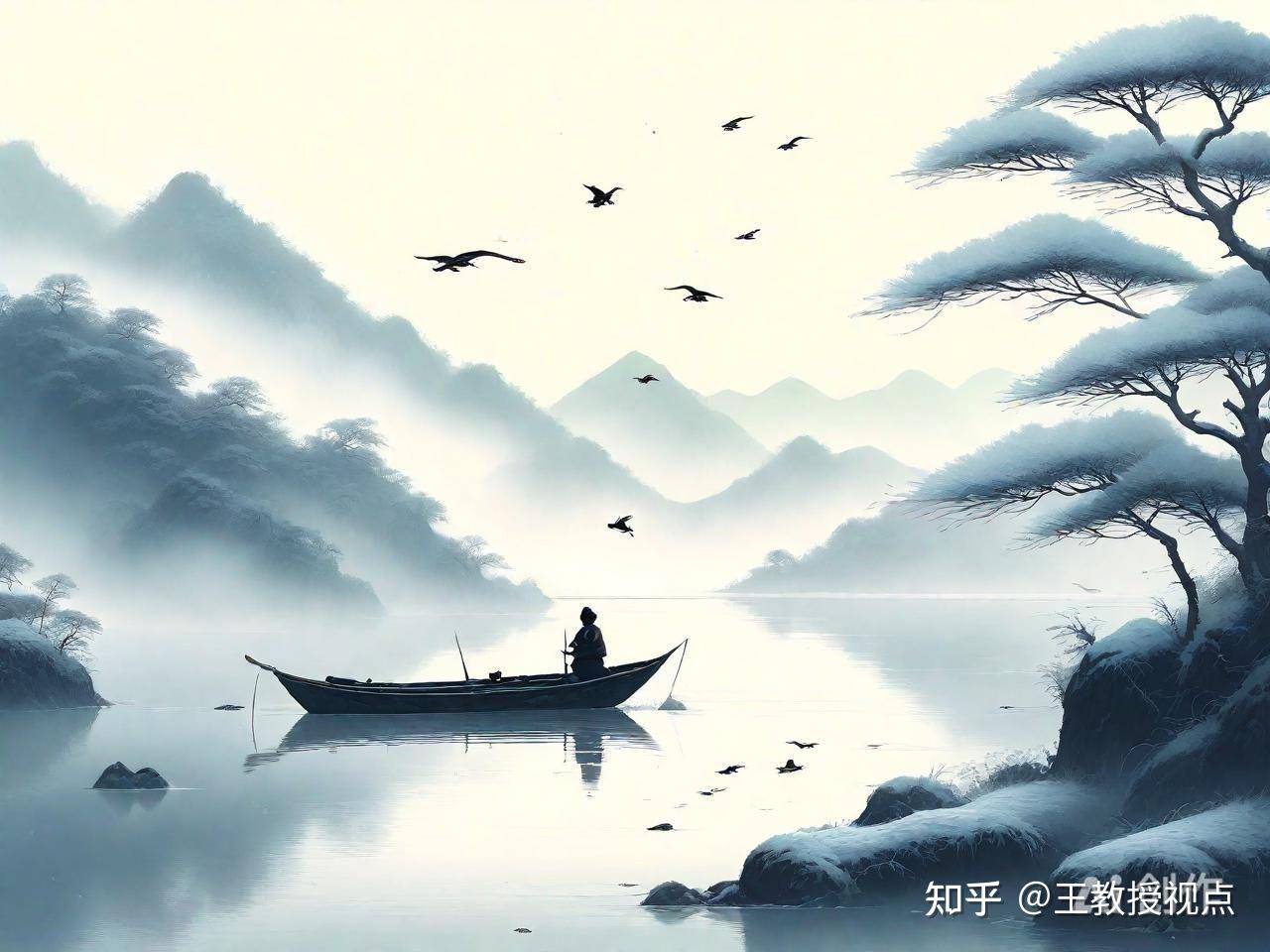 《江雪》唐·柳宗元:寒江独钓的孤高清远与诗人心迹的抒发 - 知乎