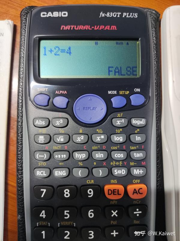 来自异国的计算器——CASIO fx83GT PLUS评测 知乎