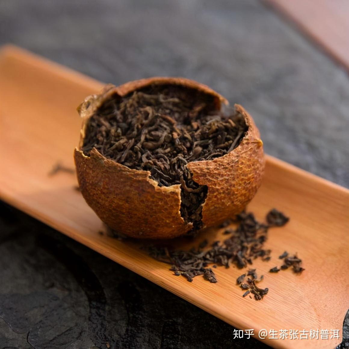 陈皮普洱茶和柑普茶究竟是不是一回事？ - 知乎