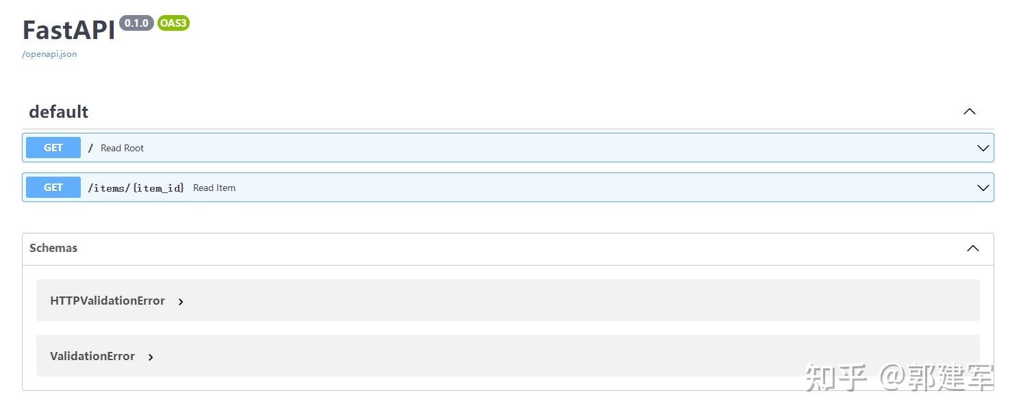 2.FastAPI API文档 - 知乎