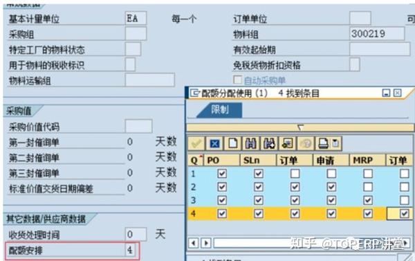 SAP MM配额协议以及配额协议的分配数量解析 - 知乎