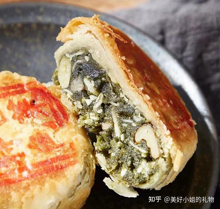 三阳南货店苔菜月饼
