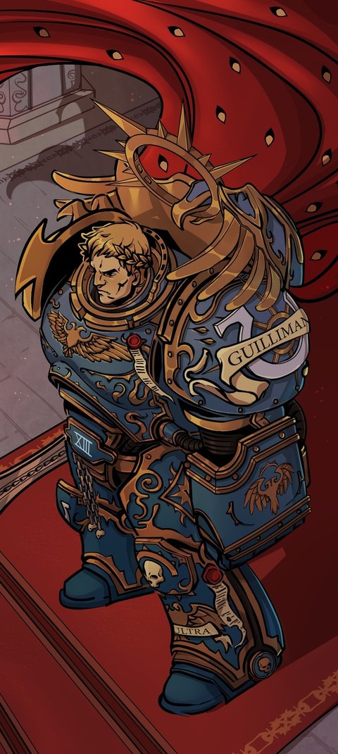 我只能说: 大可汗察合台带领帝皇之鞭白色疤痕归来,摧毁基里曼大帝