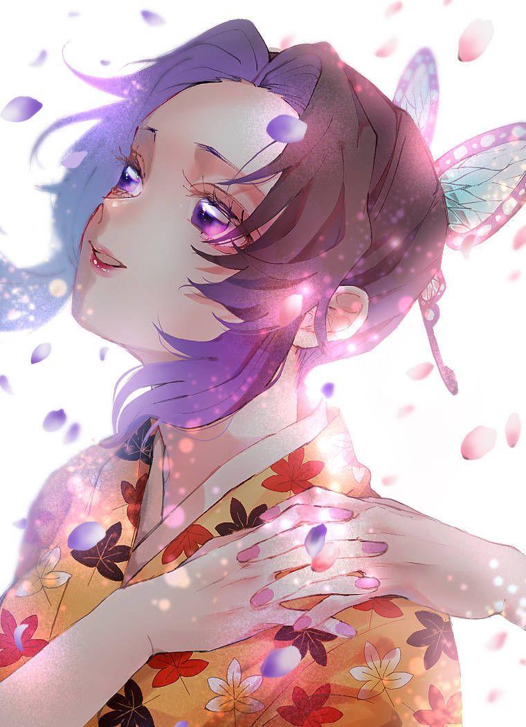 请问各位有没有一些蝴蝶忍的头像