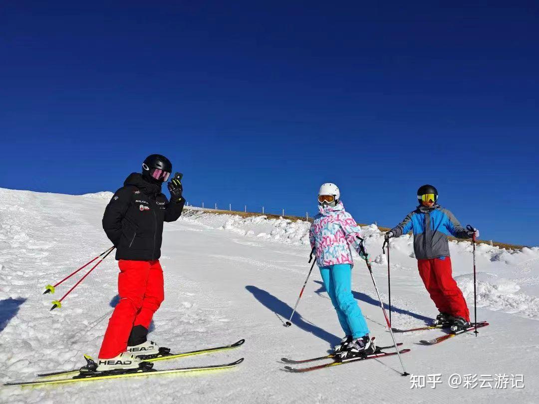 会泽大海草山滑雪场:雪国仙境,云南首条高级道开放!