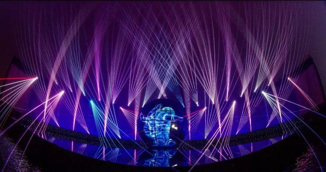 锋尚幕后上合峰会灯光焰火艺术表演有朋自远方来