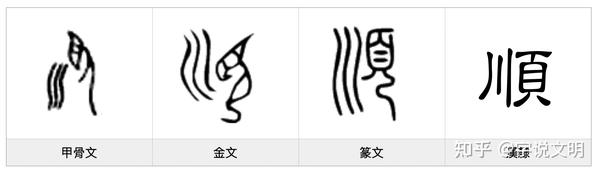 顺——每日一字·页部字 - 知乎