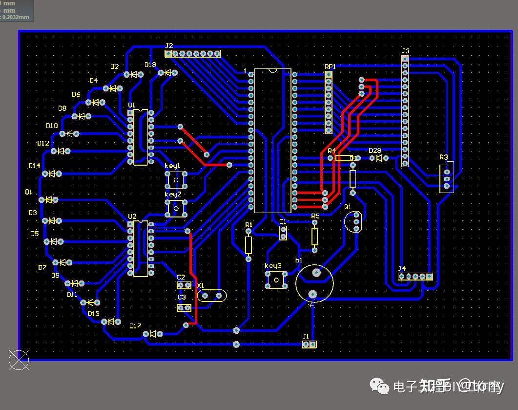 3-基于51单片机的可调时钟闹钟（原理图+PCB+源程序+论文+仿真） - 知乎