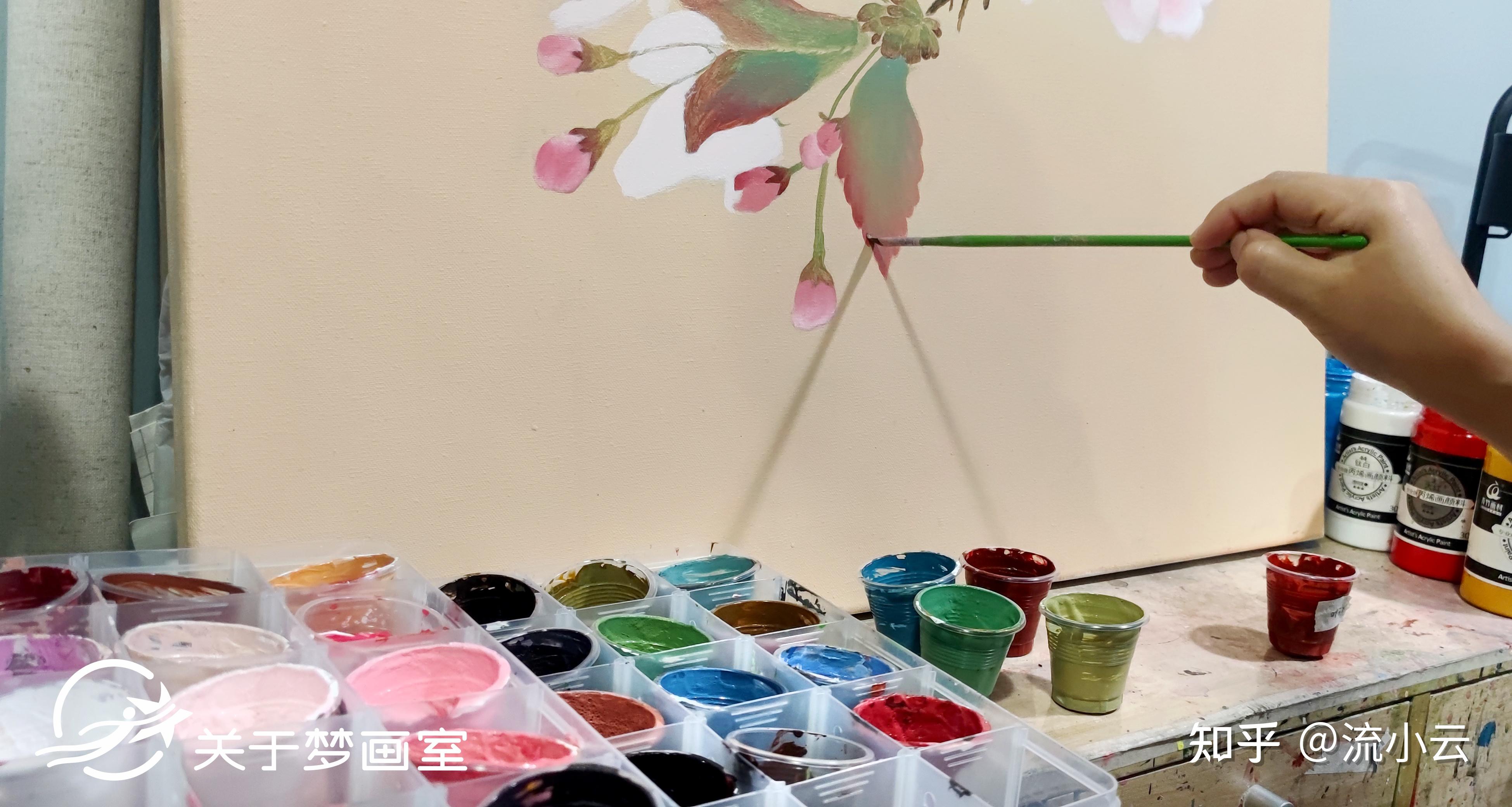 墙绘丙烯颜料-色彩-调色篇