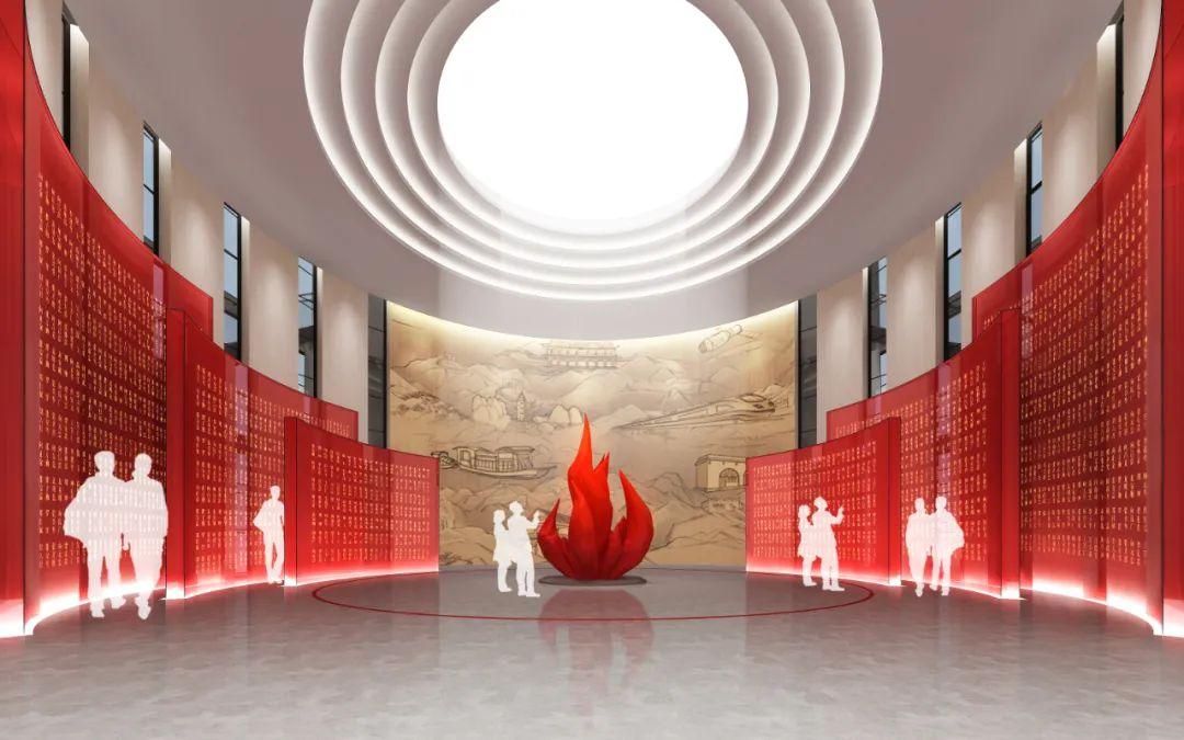 如何设计红色文化馆的序厅