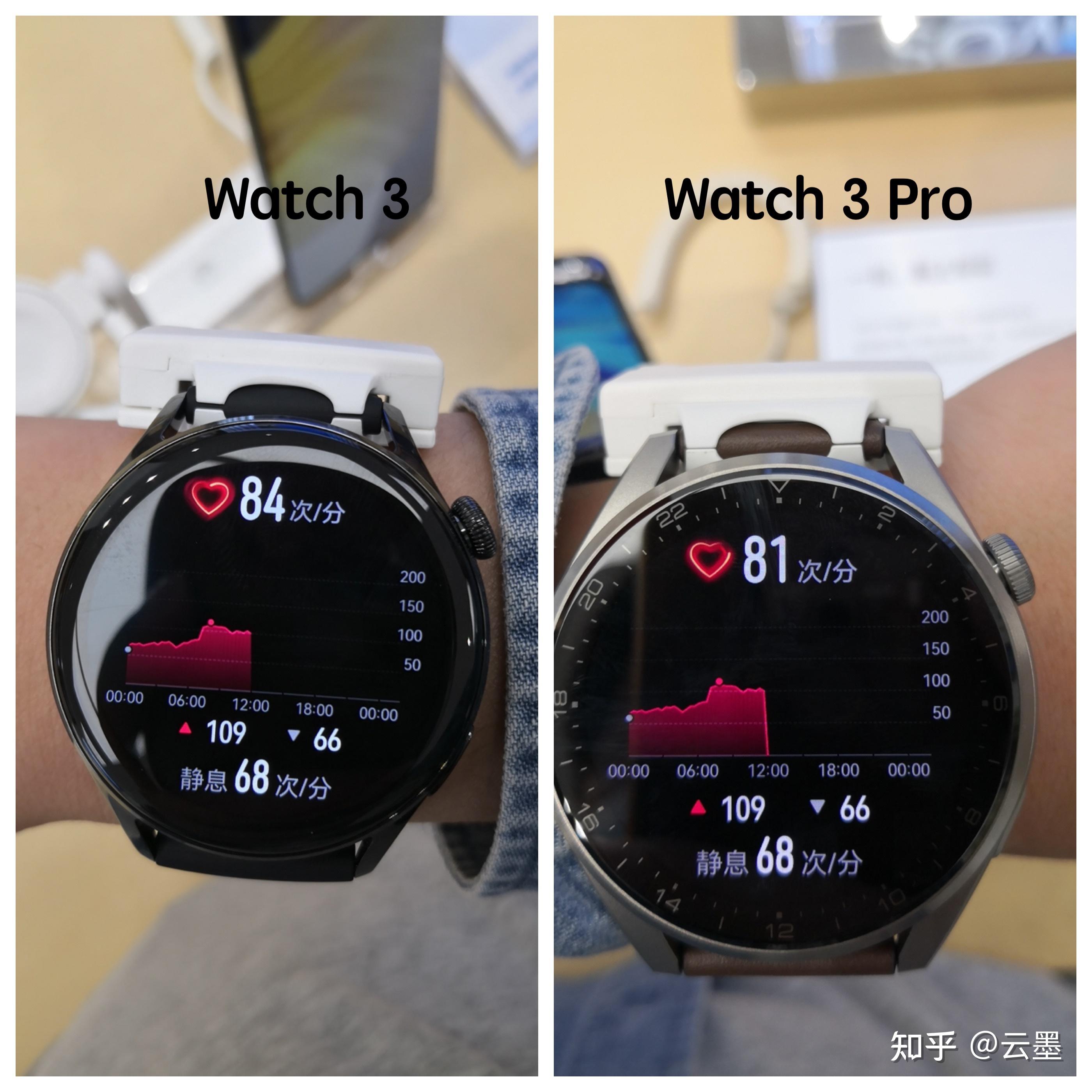 华为huaweiwatch3和watch3prowatch3系列和gt2pro有什么不同哪个值得