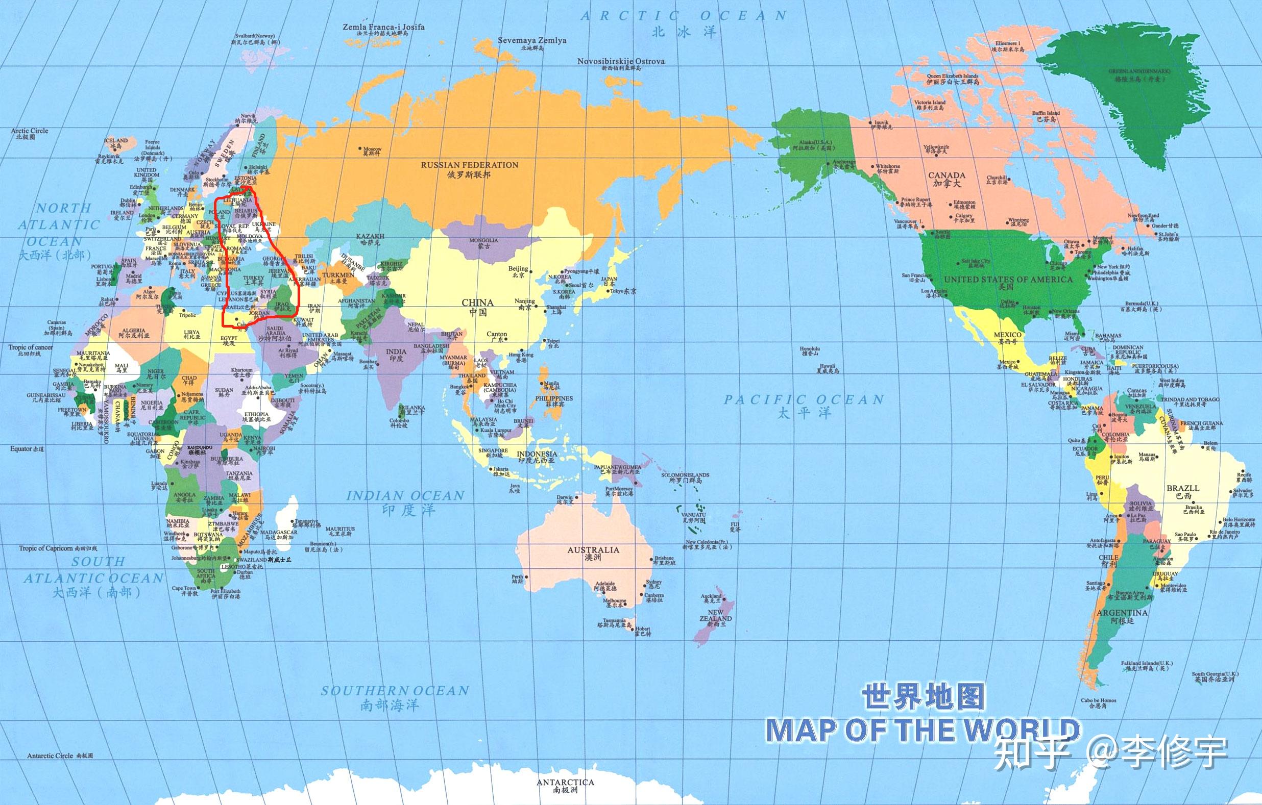 如果整个地球统一了,首都最有可能会建在哪里?