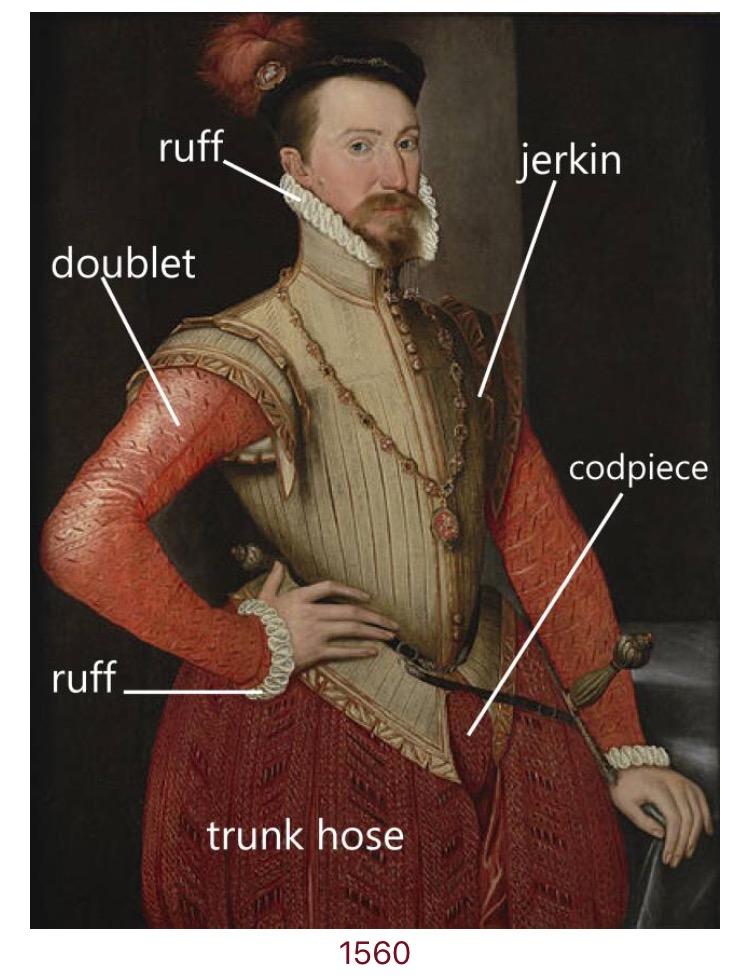 服装史文艺复兴时期西班牙风时代15501620