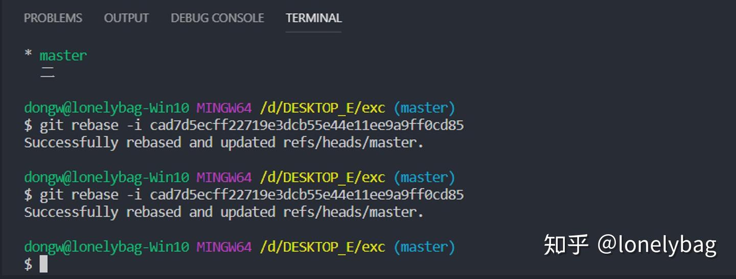 Git Revert Visual Code Command VSCode_Git_操作(rebase+revert+reset) - 知乎
