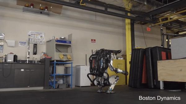 波士顿动力双足机器人Atlas放出逆天体操表演，网友：可怕- 知乎