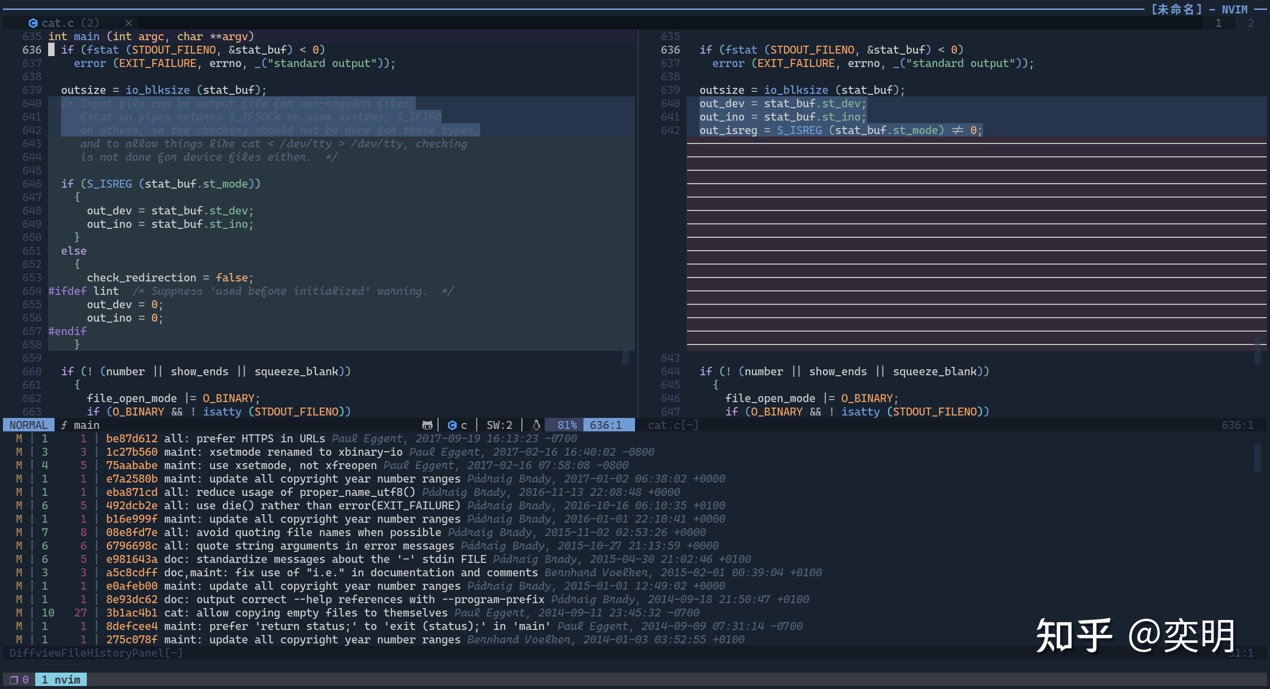  vim 0 
