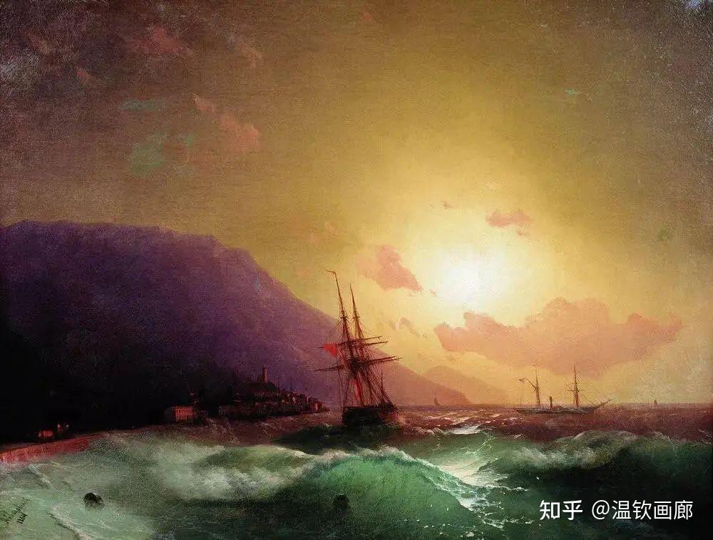 俄罗斯顶尖海景油画- 知乎