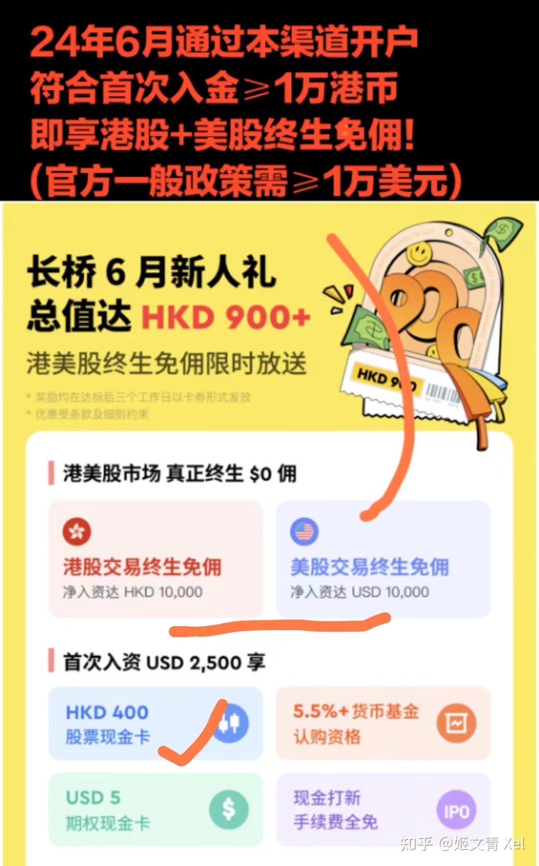 券商|长桥证券24年6月港美股终生免佣 900港币羊毛薅起来!