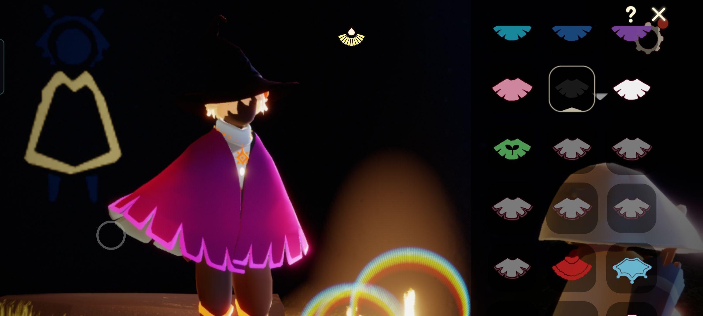 光遇巫师帽怎么搭?