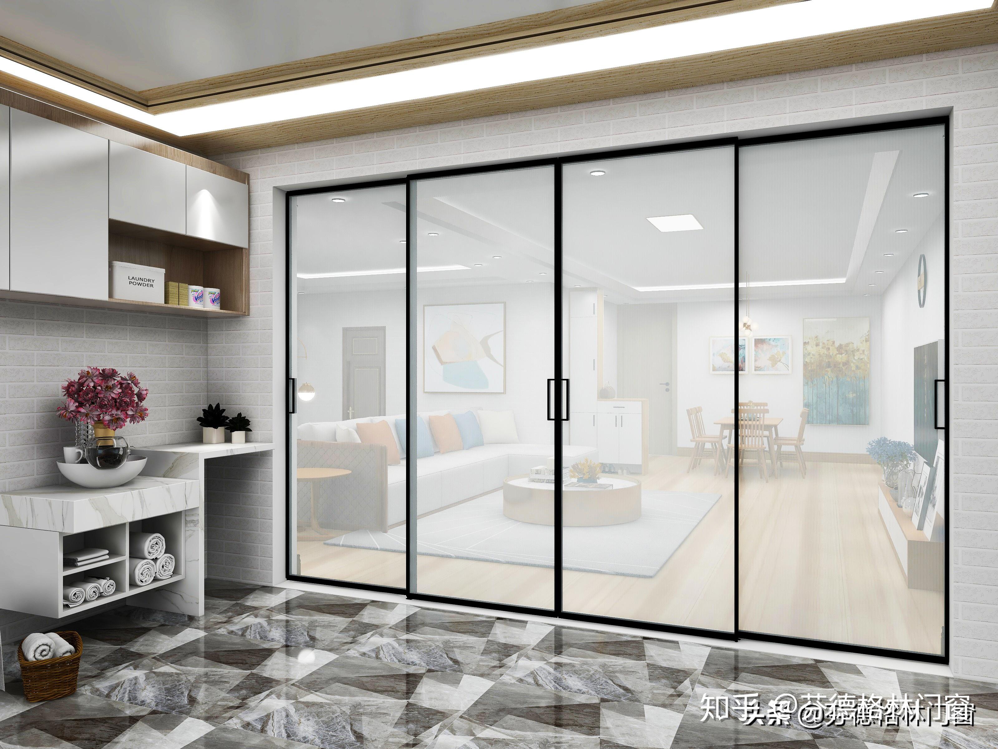 阳台隔断门怎么装才好看当下最流行的都在这了