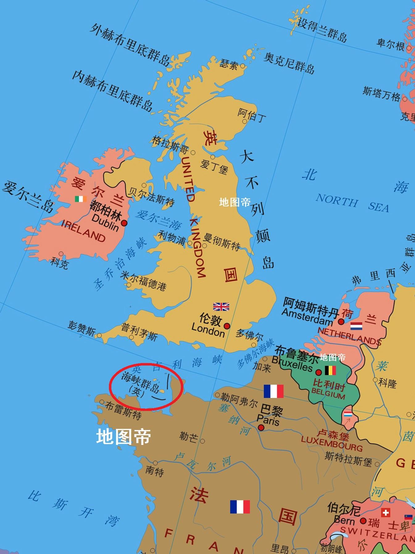大不列颠岛地图位置图片