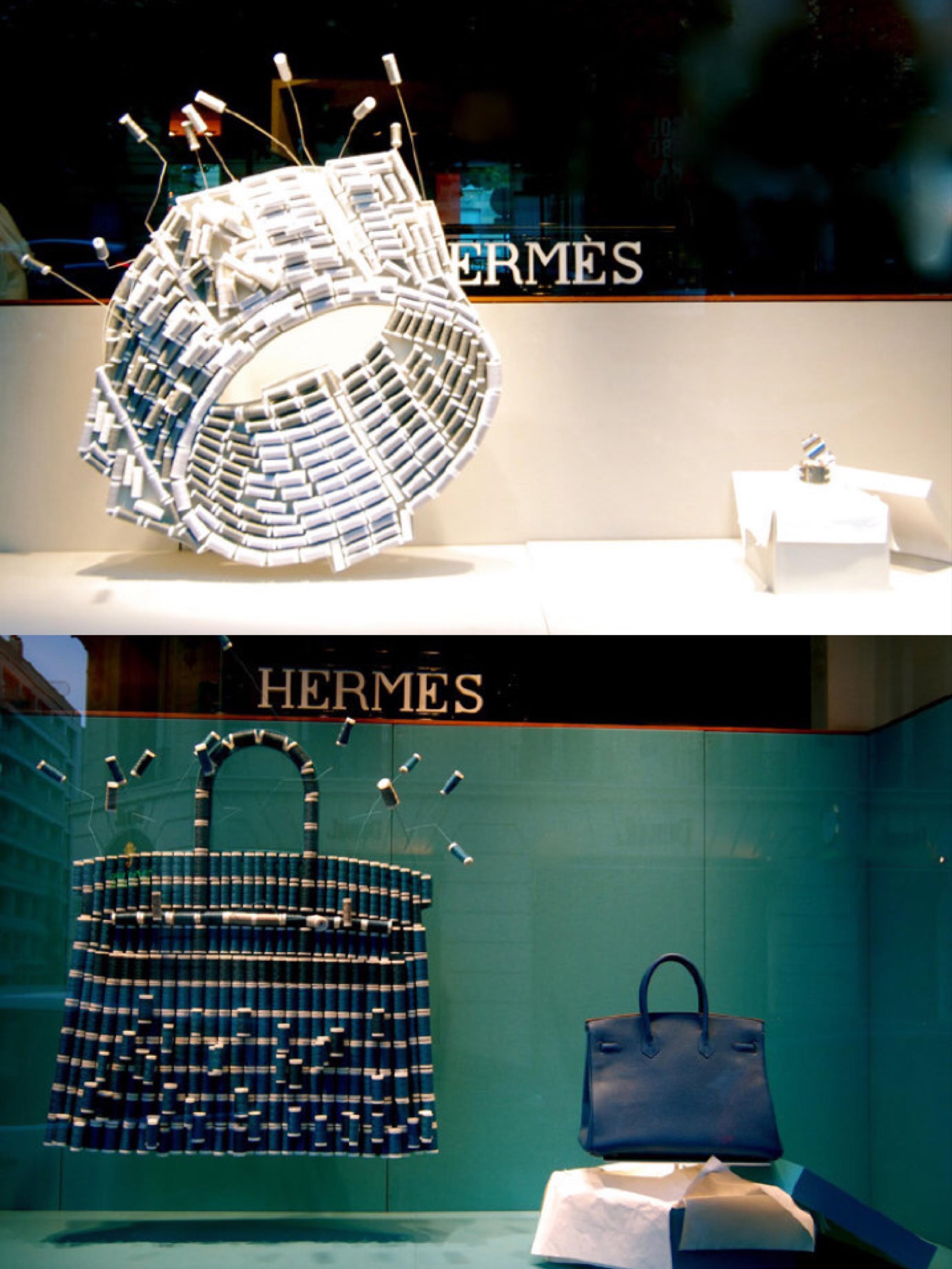 为什么爱马仕橱窗如此高级