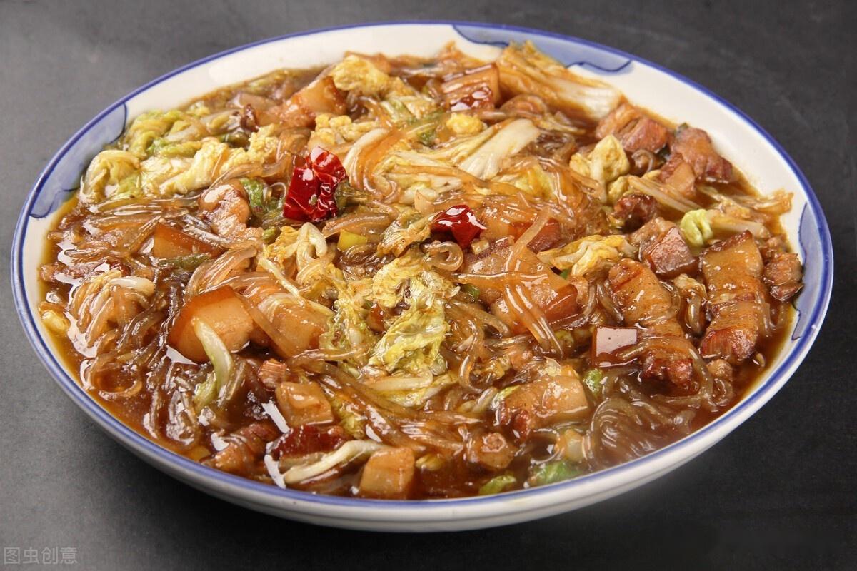 白菜猪肉炖粉条怎么做最好吃