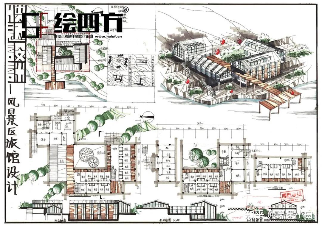 【建筑快题】免费领取500张精品分类建筑快题高清扫描版作品！建筑快题 - 知乎