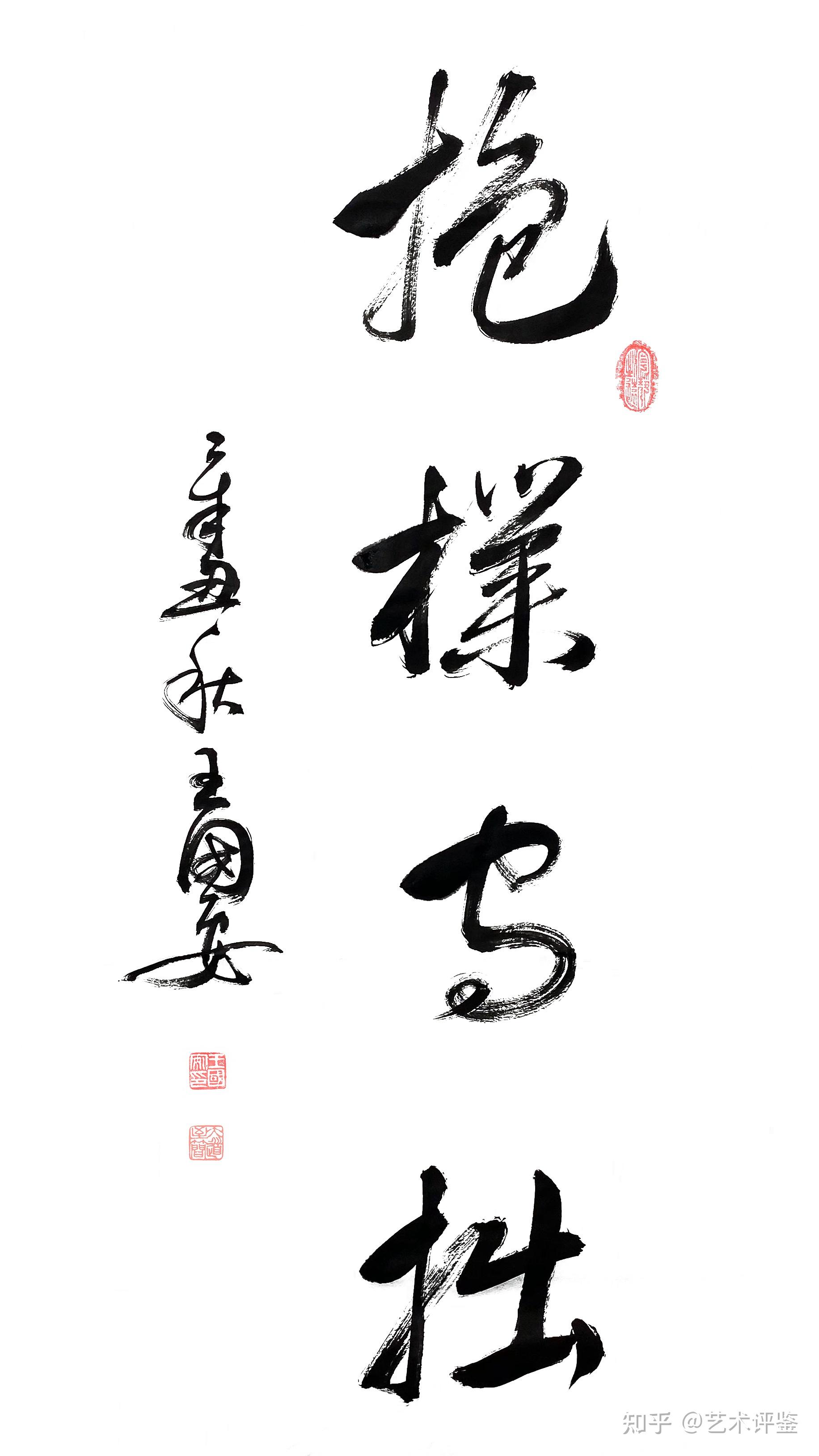 王国安书法作品欣赏 知乎