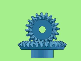 齿轮机械动图大全齿轮的这些传动方式机械原理你都懂吧